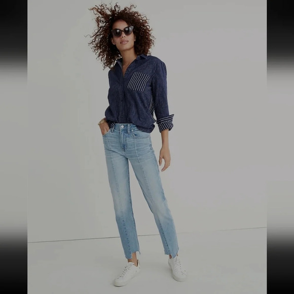 Madewell Cruiser Straight Jeans - Picture 3 of 12